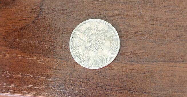 Moneta z wadą 1 zł