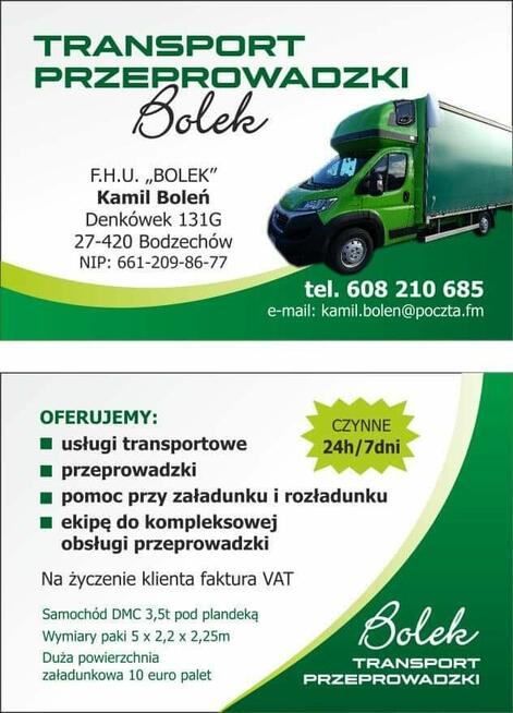 Transport przeprowadzki Ostrowiec świętokrzyski