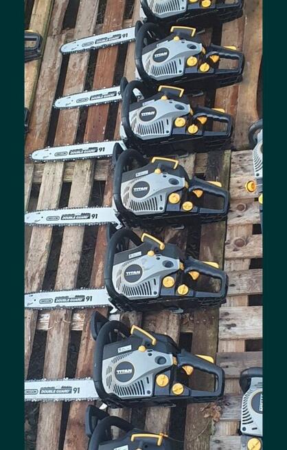 Piła spalinowa TITAN na osprzęcie OREGON