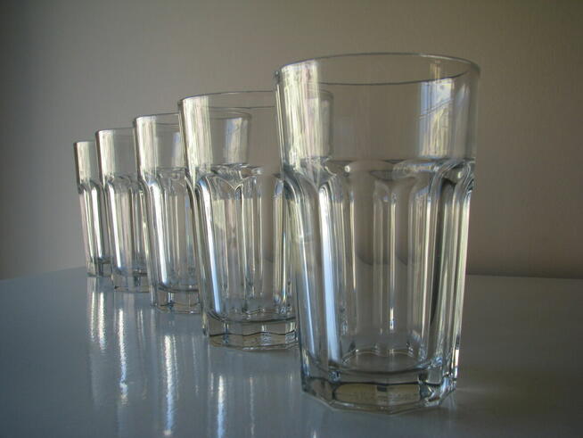 Szklanka 0,35 l, pokal szklany Ikea, kufel 5 szt