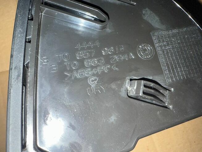 SKODA SUPERB II SCHOWEK TYŁ 3T0857961B