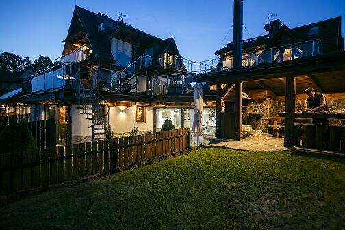 Ap. Szarotka, Kościelisko, widok, kominek, spa w cenie, tanio