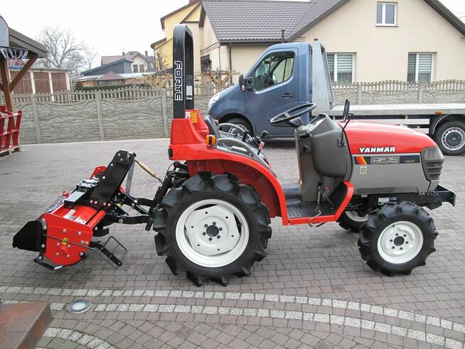 Mini Traktorek Yanmar AF15 4X4 Rewers Mały Ogrodniczy