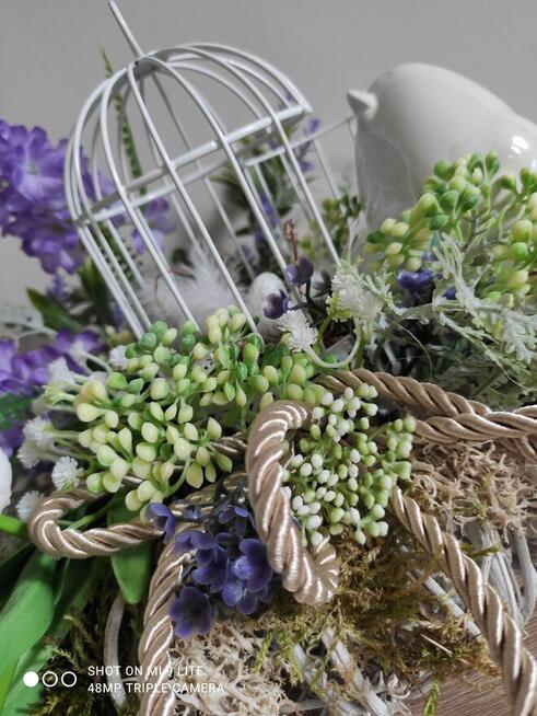 Stroik wielkanocny wiosenny