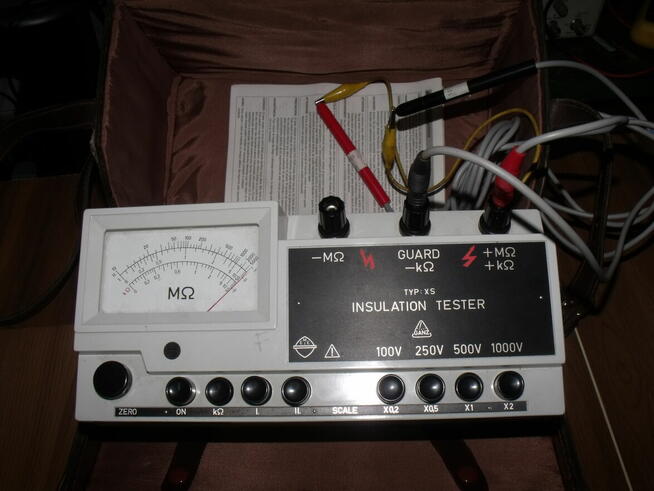 Miernik Izolacji Ganz XS 1000