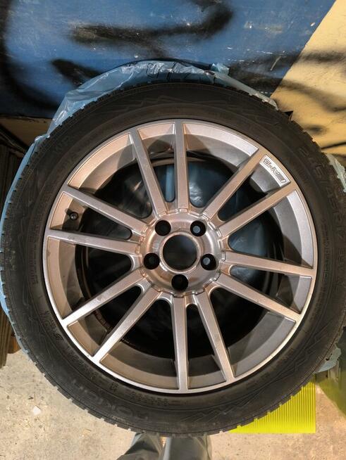 4x felgi 17 aluminiowa Mercedes AMG + opony zimowe 245/45