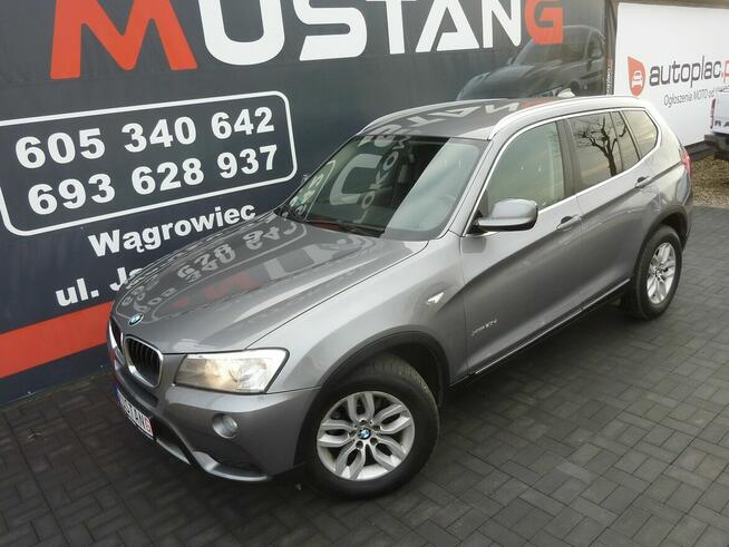 BMW X3 2.0D 184Ps*AUTOMAT*X-DRIVE*Navi*Klimatronik*Skóra*2xPDC*2 komplet opon