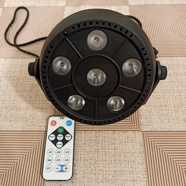 Sprzedam kolorofon (lampa dyskotekowa) LED-6.