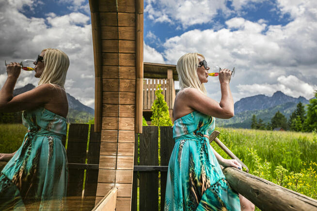 Ap. Szarotka, Kościelisko, widok, kominek, spa w cenie, tanio