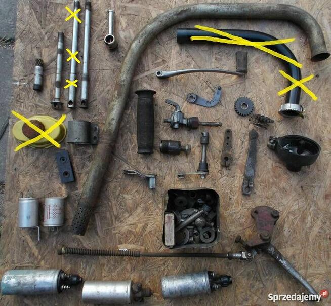 Części SIMSON Schwalbe KR51 Duo SR4 Sperber Habicht Star