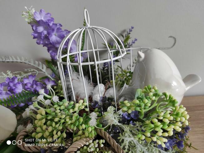 Stroik wielkanocny wiosenny