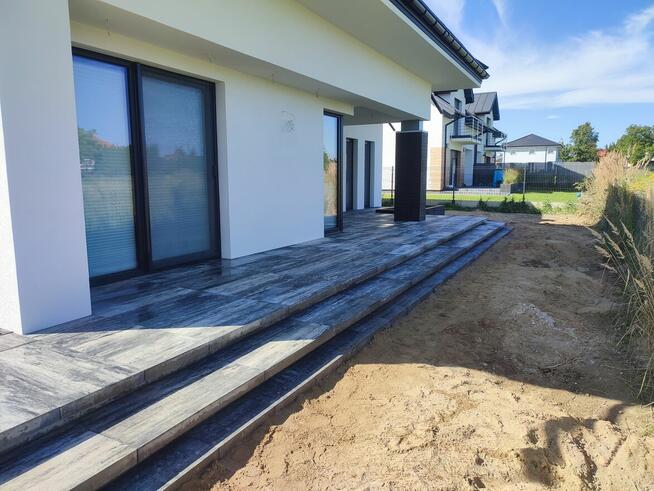 Układanie kostki brukowej, aranżacja ogrodu