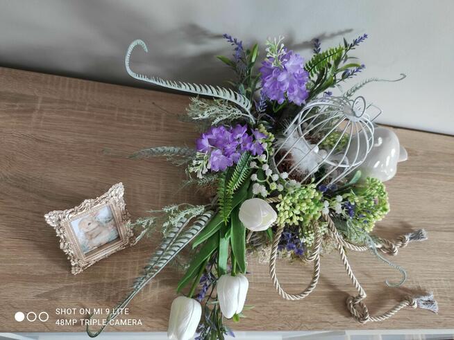 Stroik wielkanocny wiosenny