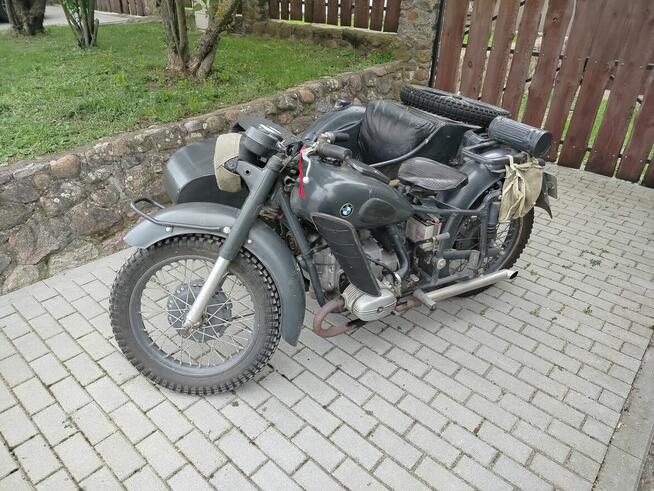 Dniepr Ural mw750 k650 m72 junak zabytek z napędem na kosz