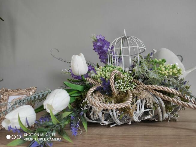 Stroik wielkanocny wiosenny