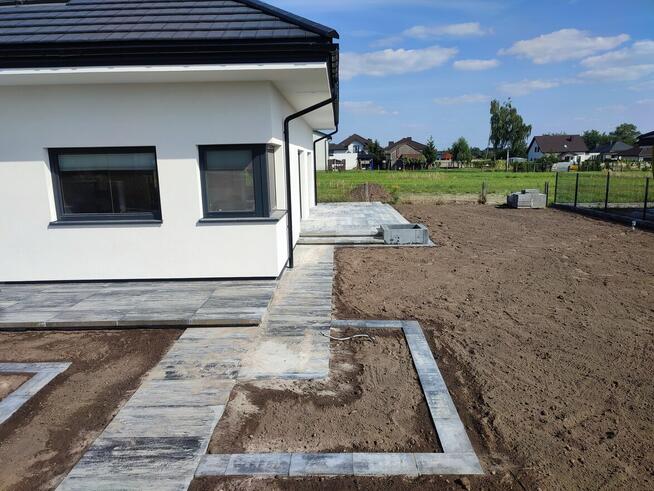 Układanie kostki brukowej, aranżacja ogrodu