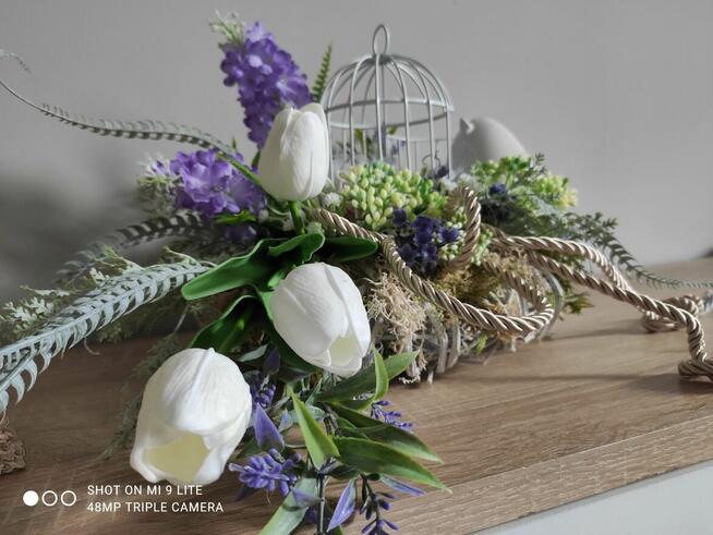 Stroik wielkanocny wiosenny