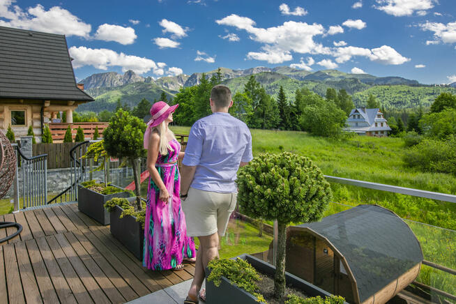 Ap. Szarotka, Kościelisko, widok, kominek, spa w cenie, tanio