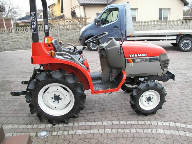 Mini Traktorek Yanmar AF15 4X4 Rewers Mały Ogrodniczy