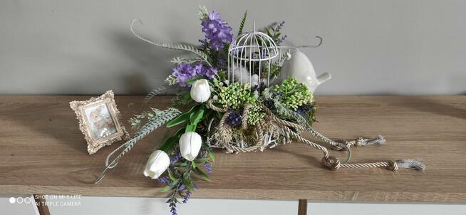 Stroik wielkanocny wiosenny