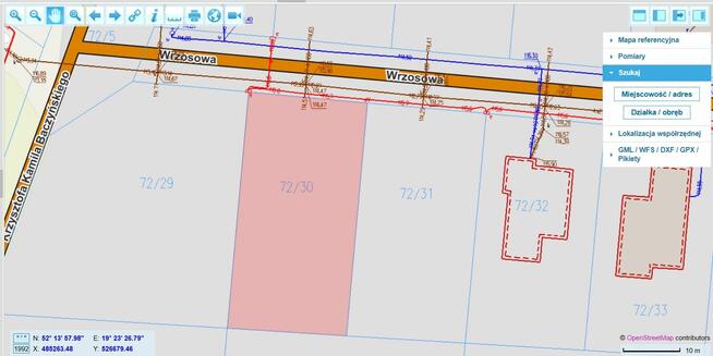 Sprzedam bezp. działki budowlane Kutno, ul. Wrzosowa/Żniwna