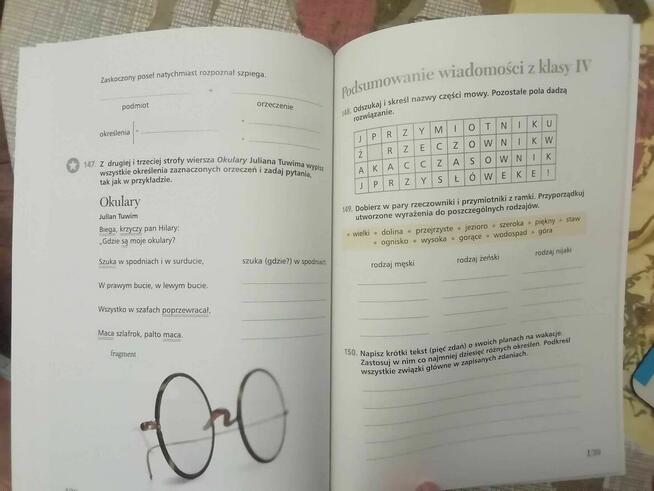 Jutro pójdę w świat 4, zeszyt cwiczen, język polski