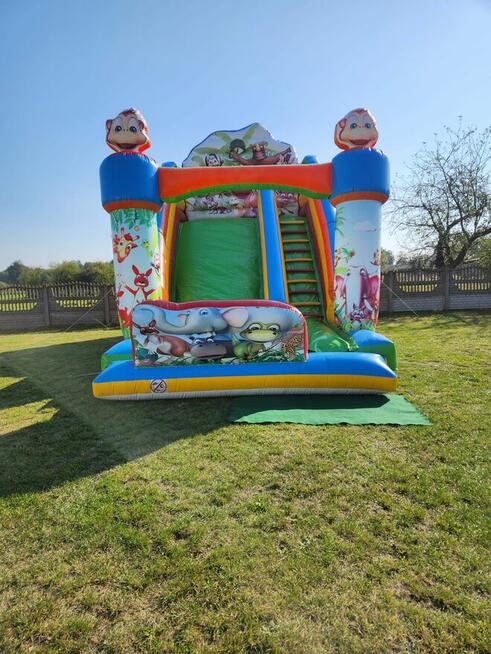 Dmuchaniec dmuchana zjeżdżalnia wynajem zamek dmuchańce