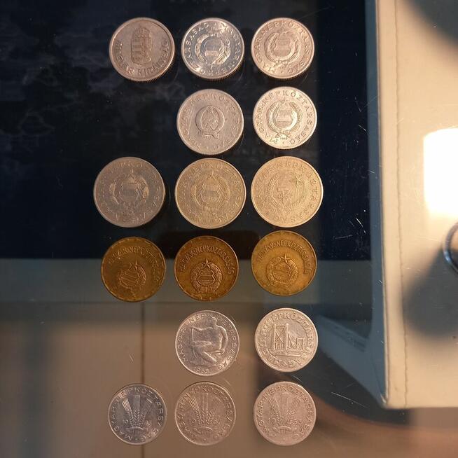 monety obiegowe HUNGARY MAGYAR 1941-1987 cena za całość