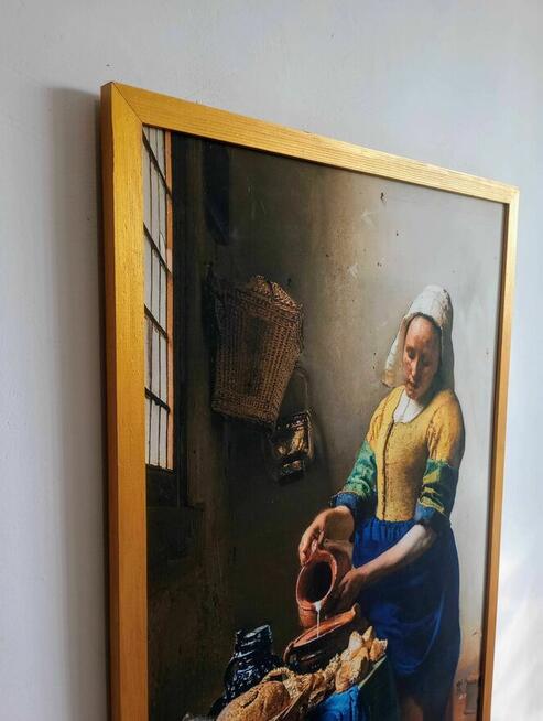 Obraz na płótnie - Mleczarka, Jan Vermeer, 50x70cm