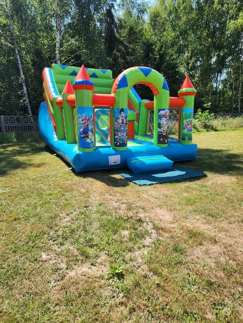 Dmuchaniec dmuchana zjeżdżalnia wynajem zamek dmuchańce