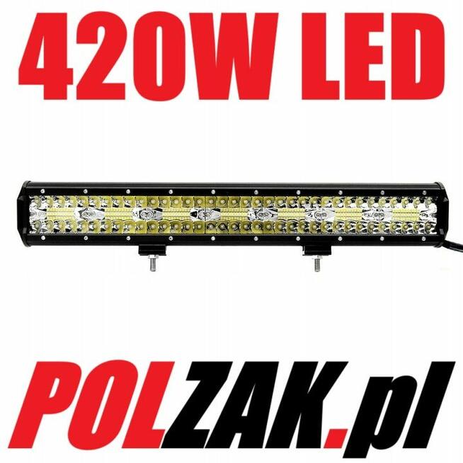 Lampa Robocza 420W Halogen LED Panel Combo 51cm Reflektor