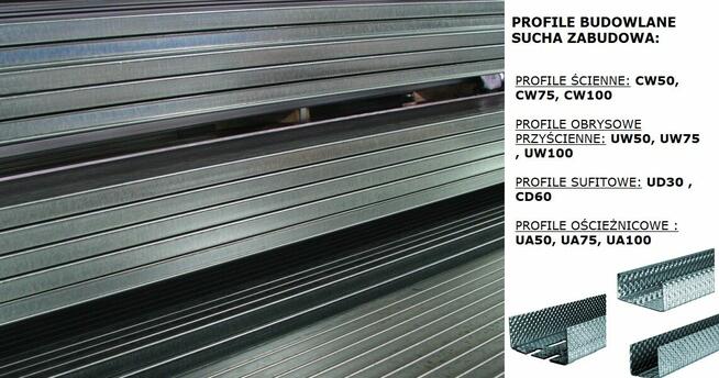 Sprzedam Profil CD 60, 3 metry – idealny do konstrukcji!