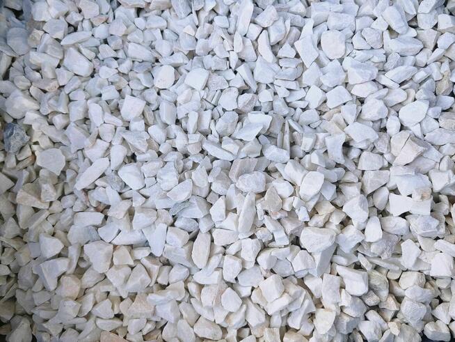 Kamień ozdobny Grys Premium - Biała Marianna o frakcji 8-16.