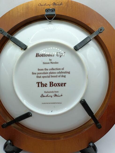 Talerz kolekcjonerski Bottoms Up! Boxer Anglia