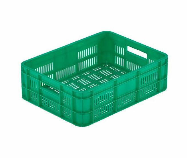 Skrzynka plastikowa na owoce i warzywa, 40x30x12,5cm