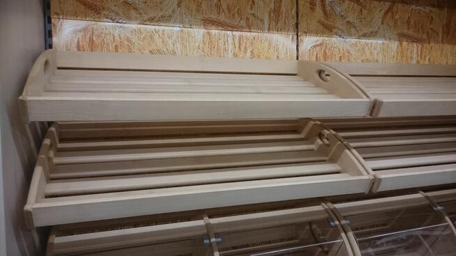 Regał sklepowy piekarniczy regał na pieczywo 1,0m