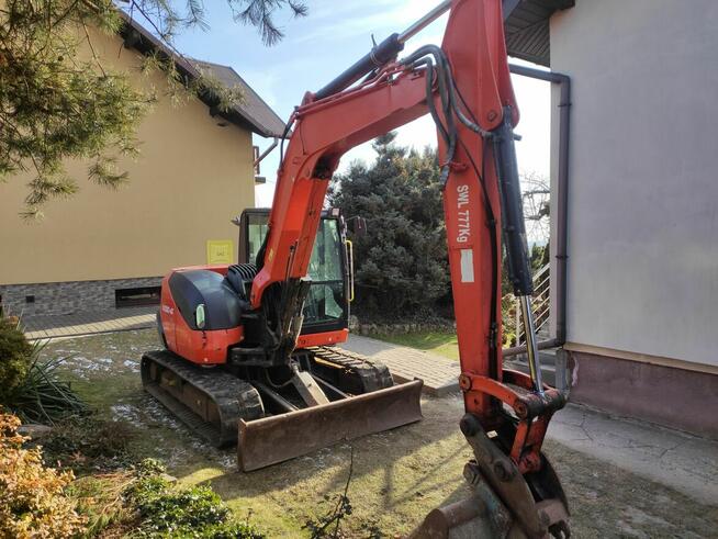 Kubota KX080-4a koparka gąsiennicowa 3łyżki 2017r san bdb 8t