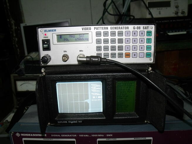 TV Analizer Widma i Generator SAT Zestaw Kontrolny
