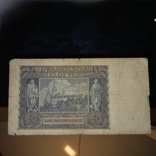 20 złotych 1940 Generalna Gubernia Hans Frank Lipsk Kraków W