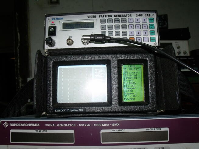 TV Analizer Widma i Generator SAT Zestaw Kontrolny