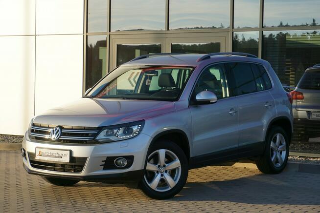 Volkswagen Tiguan 4x4! Łopatki Bixenon LED Kamera Grzane fotele Alu Bezwypadek GWARANCJA
