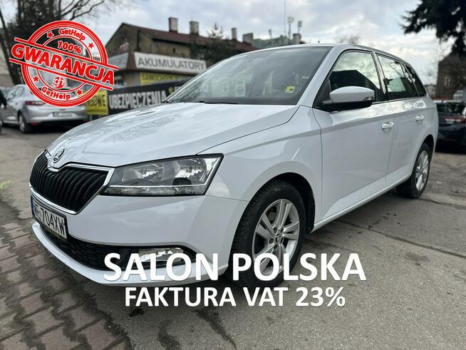 Škoda Fabia Salon Polska Poleasingowy I właściciel Serwis ASO VAT 23% Bezwypadkowy