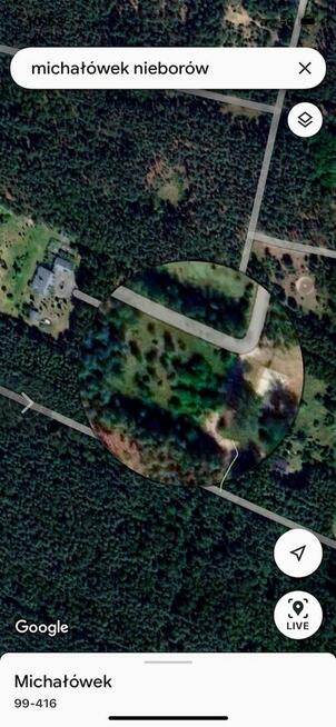 Nieborów, piękna działka 3000 m2, dojazd asfalt
