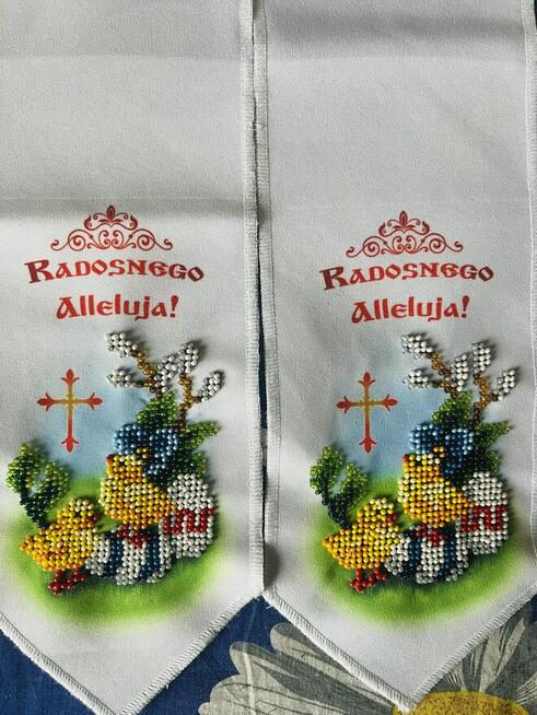 Kokarda wielkanocna na koszyk