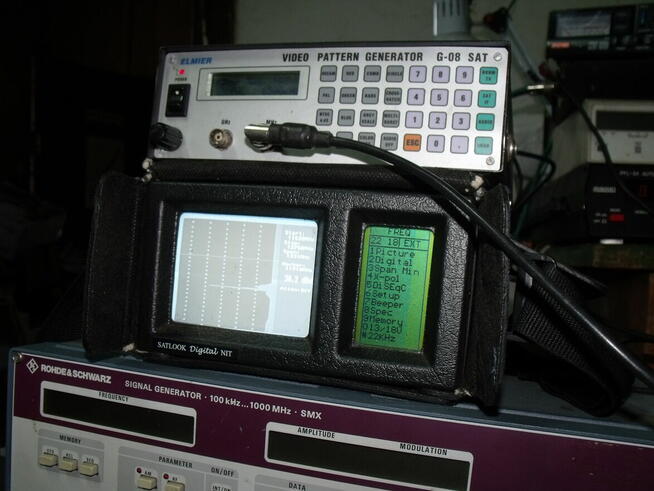 TV Analizer Widma i Generator SAT Zestaw Kontrolny