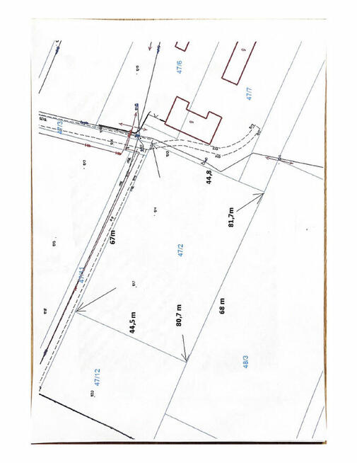 Nieborów, piękna działka 3000 m2, dojazd asfalt