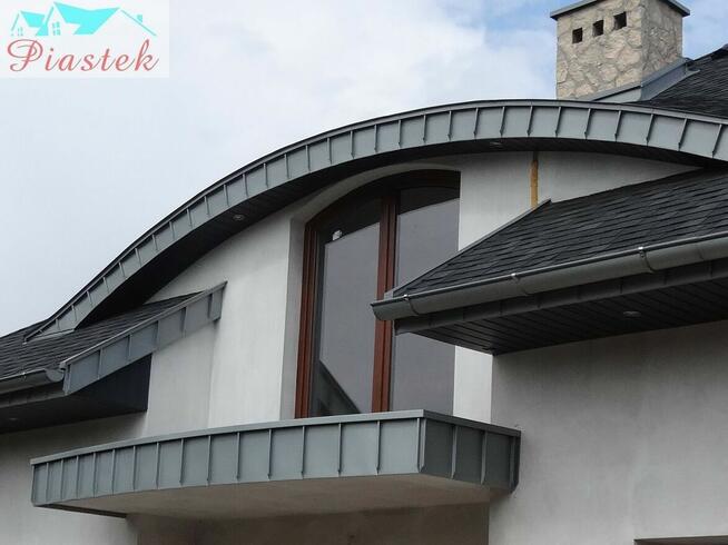 Obróbki blacharskie na rąbek, profilowanie blachy.