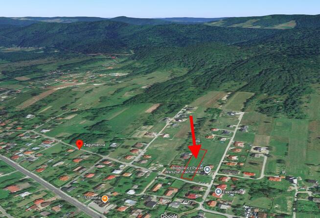 Piękna 20 arowa działka na Olchowcach/Sanok