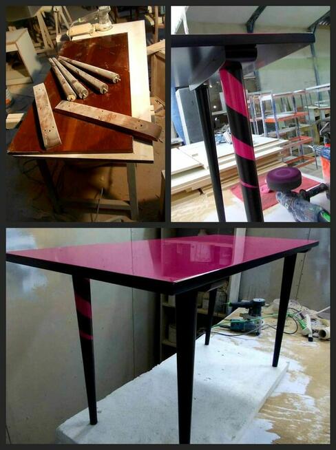 Renowacja mebli , stołów , lakierowanie frontów do szafek