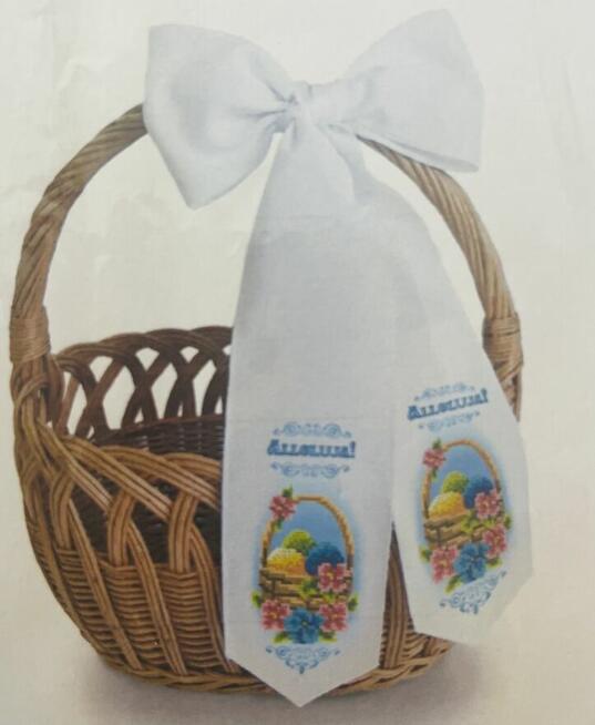 Kokarda wielkanocna na koszyk